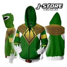 Hoodie Power Ranger Verde
