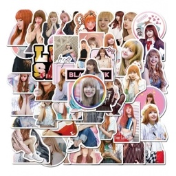 Set De 50 Pegotines Stickers De Black Pink Kpop K-pop