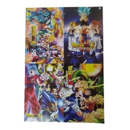 Set De 8 Posters Dragon Ball Z Dbz Cada Uno Mide 42x29cm