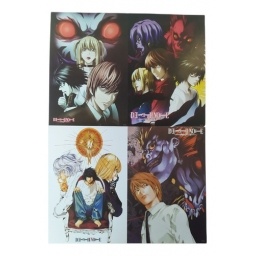Set De 8 Posters De Death Note Cada Uno Mide 42x29cm Anime